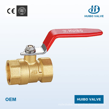 Female Thread Steel Long Handle Brass Ball Valve